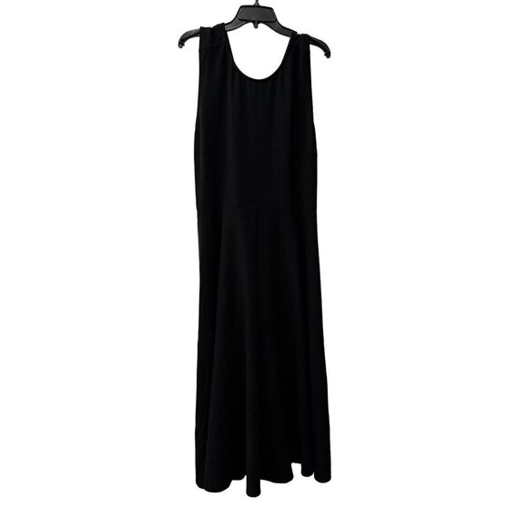 New Chelsea28 Women's Size 3X Cross Back Cutout Dress in Black - Picture 2 of 13